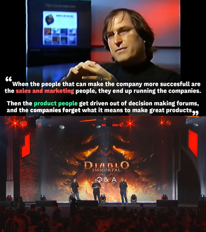 why was the diablo immortal announcement so disliked