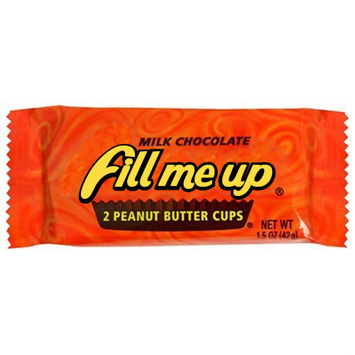 the valentine fill me up buttercup