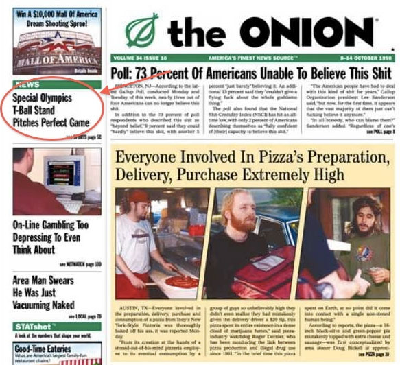 onion headline local man creepy
