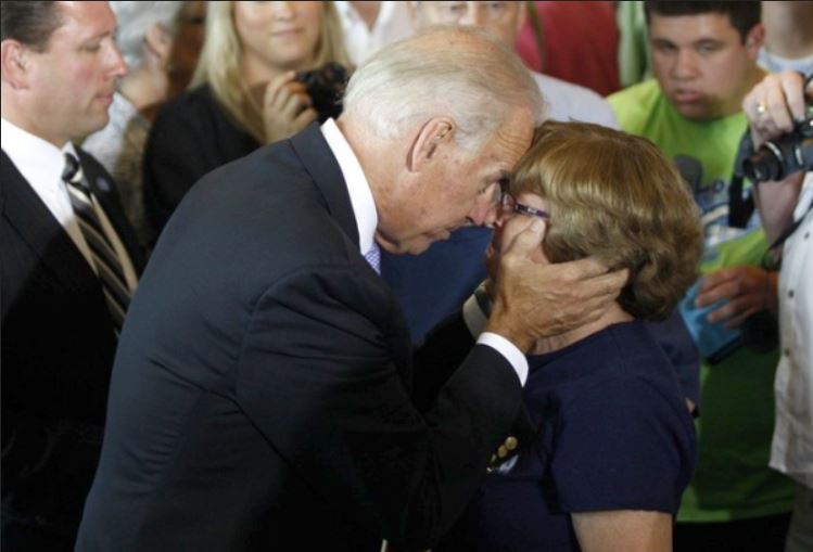 Image result for Joe Biden grope
