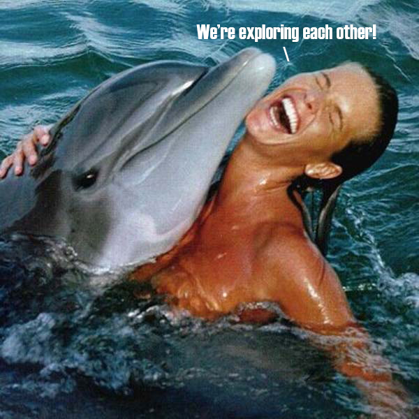 Naked Woman Gets Fucked By A Male Dolphin 58