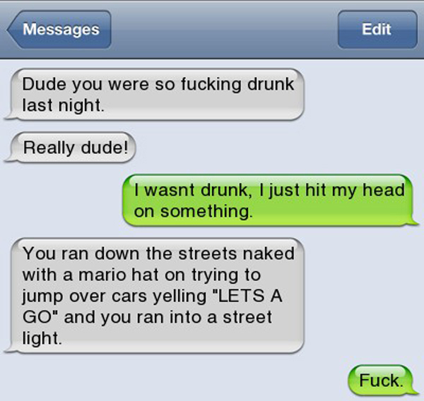 Best Of Drunk Texts Funny Gallery Ebaums World