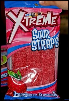 WARNING: Puckering caused by xtreme sourness may lead to face implosion.