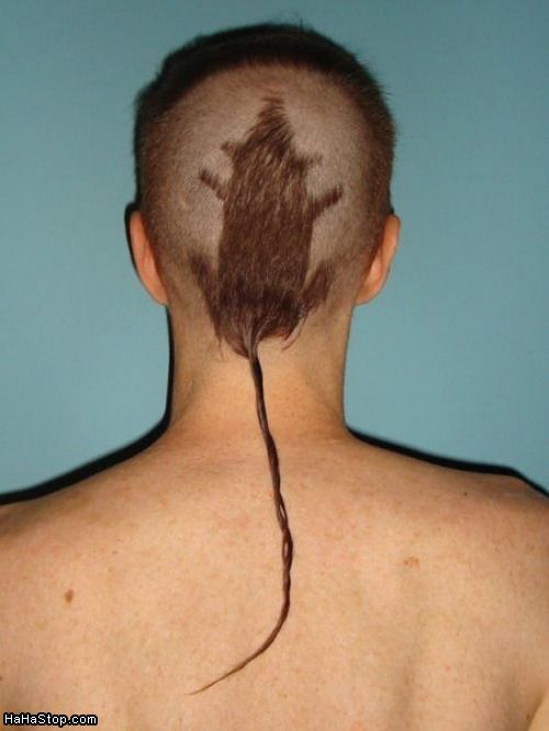 rat tail hair