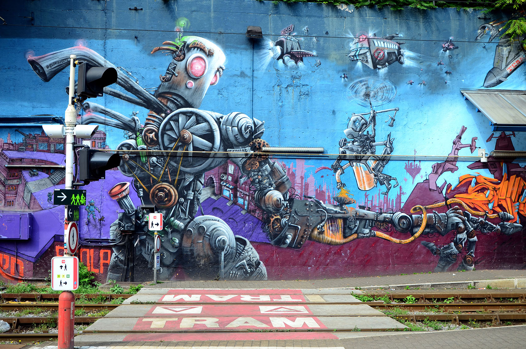 Граффити робот