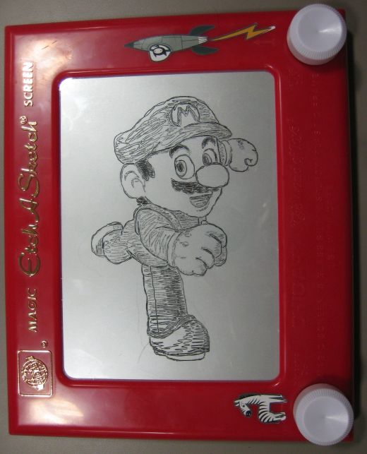  How To Draw Good On Etch A Sketch with simple drawing
