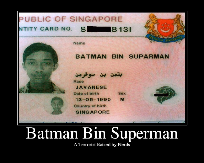 Batman Bin Superman Picture eBaum's World