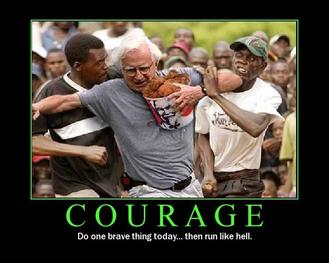 kfc courage