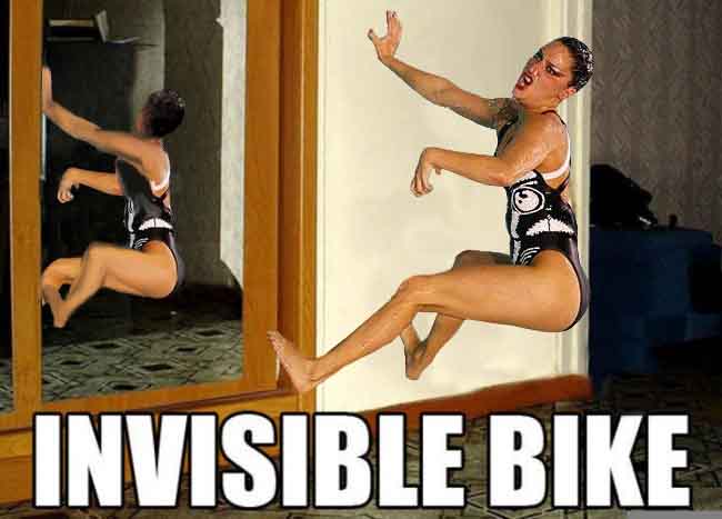 Cat Invisible Bike