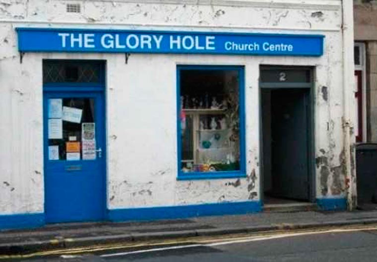 Dad glory hole