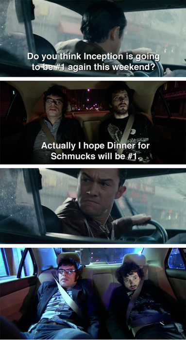 Inception Vs. Dinner For Schmucks - Picture | eBaum's World