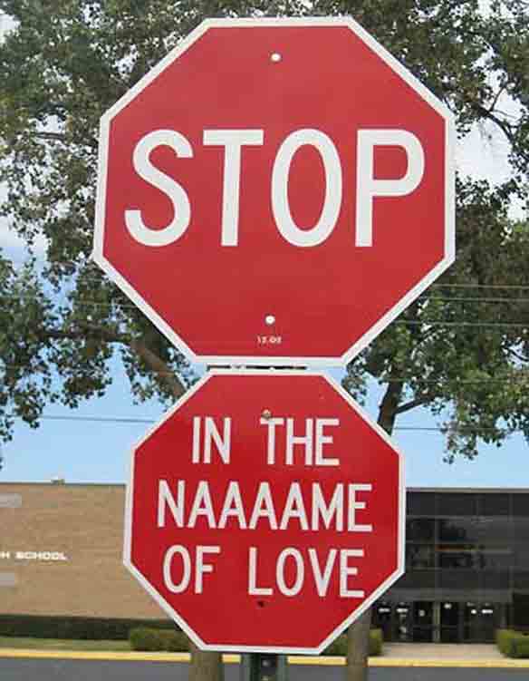 Image result for stop sign funny