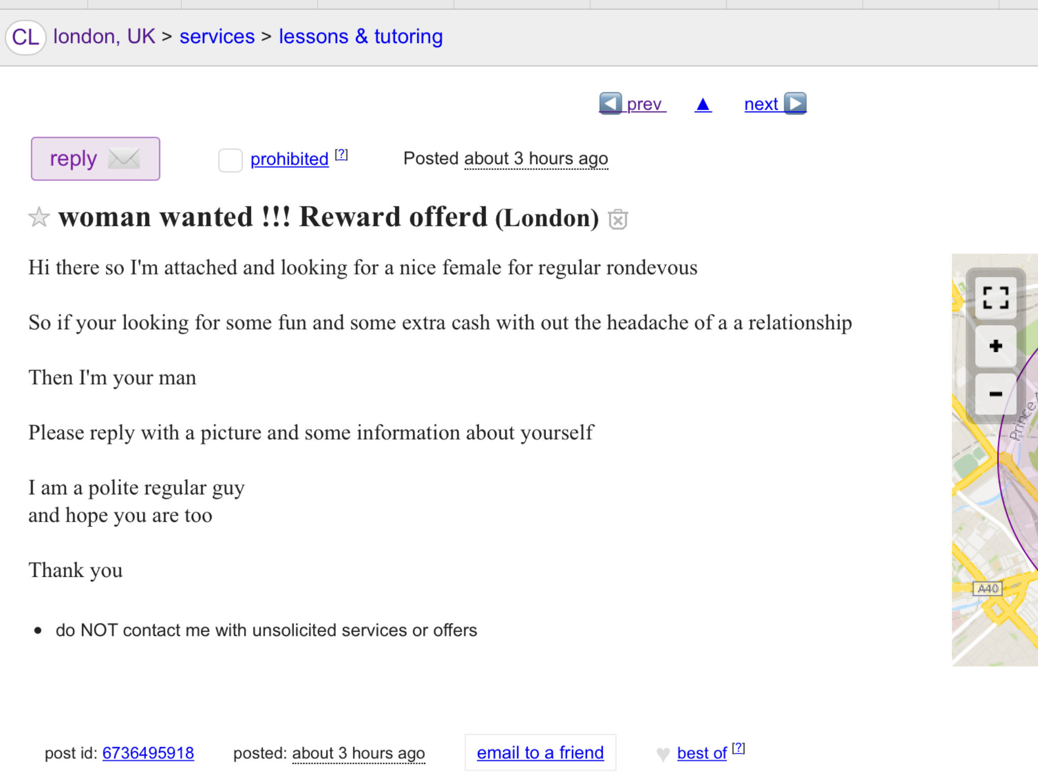 17 Bizarre and Hilarious Craigslist Posts - Gallery ...