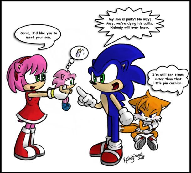 Sonic Has A Pink Son Picture Ebaums World