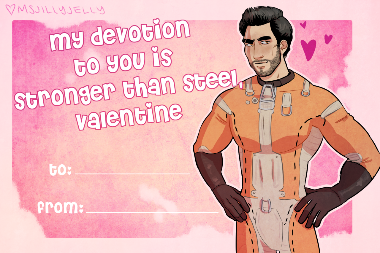 Fallout 4 Valentine Cards To Show Off Your Inner Geek - Ftw Gallery | eBaum's World