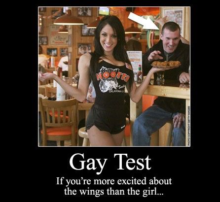the gay test for girl