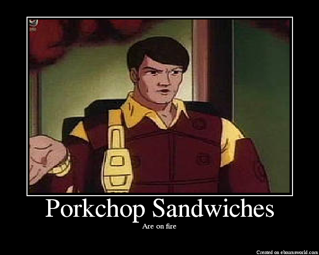 Gi Joe Pork Chop Sandwiches