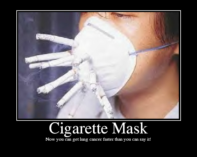 Cigarette Mask Picture eBaum's World