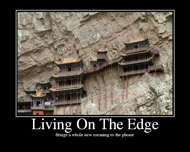 living on the edge