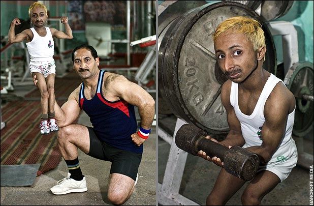 indian bodybuilder Midget