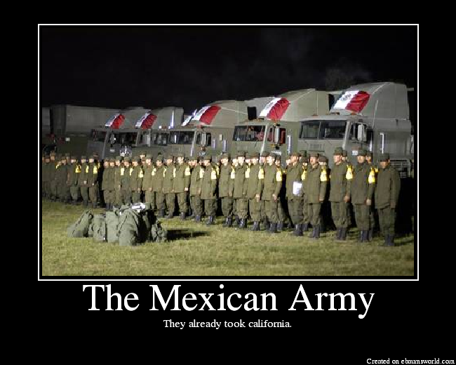 The Mexican Army - Picture | eBaum's World