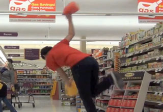 The Milk Gallon Slip-N-Smash Prank 