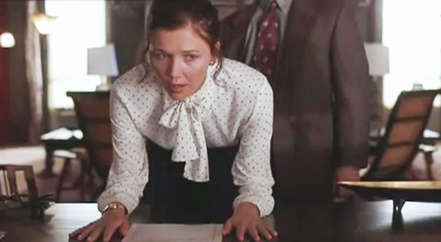 Maggie Gyllenhaal Spanking Scene From Secretary Video Ebaum S World
