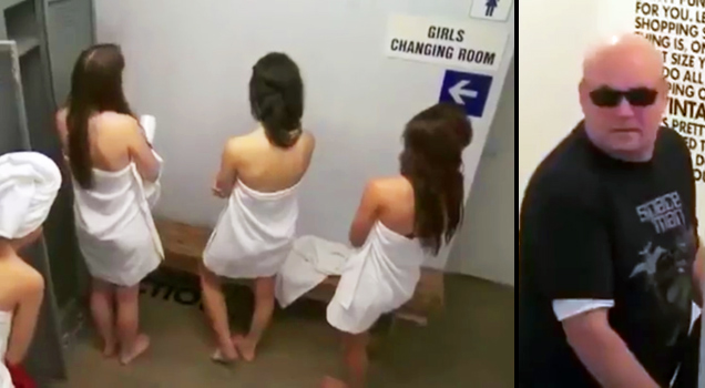 China girl locker room naked