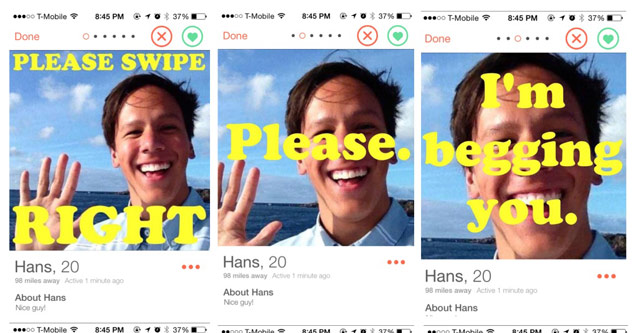 tinder hookup fails College kids don’t need bars or frat parties to find one-night stands anymore – that’s so last century tinder, the latest technology-driven flirting crutch, has transferred the collegiate hook-up scene to cyberspace, where today’s 20-somethings – raised in a culture with “participation. tinder hookup fails College kids don’t need bars or frat parties to find one-night stands anymore – that’s so last century tinder, the latest technology-driven flirting crutch, has transferred the collegiate hook-up scene to cyberspace, where today’s 20-somethings – raised in a culture with “participation.