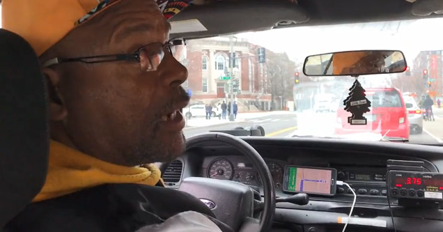 Poker player cab driver