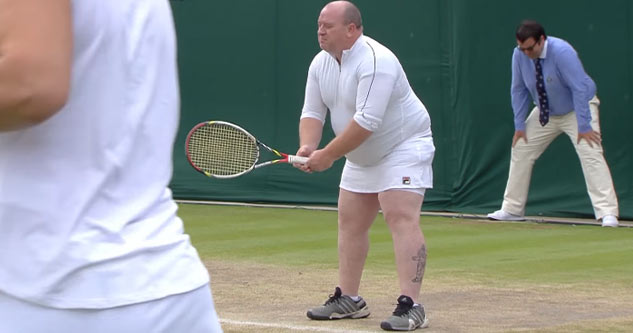 Male Tennis Fan Dons Skirt To Play Wimbledon Women After 