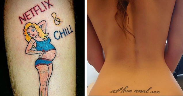 bad sexual tattoos