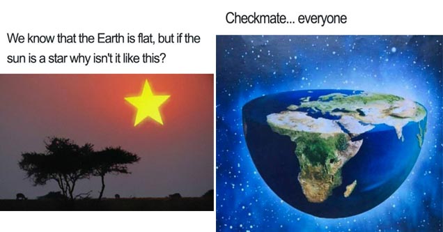wich one is true flat earth or round earth