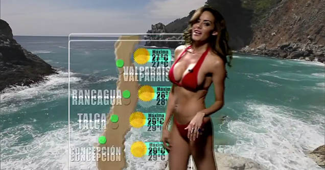 Weather Reporter Loves Wearing A Bikini While On The Air Wow Video