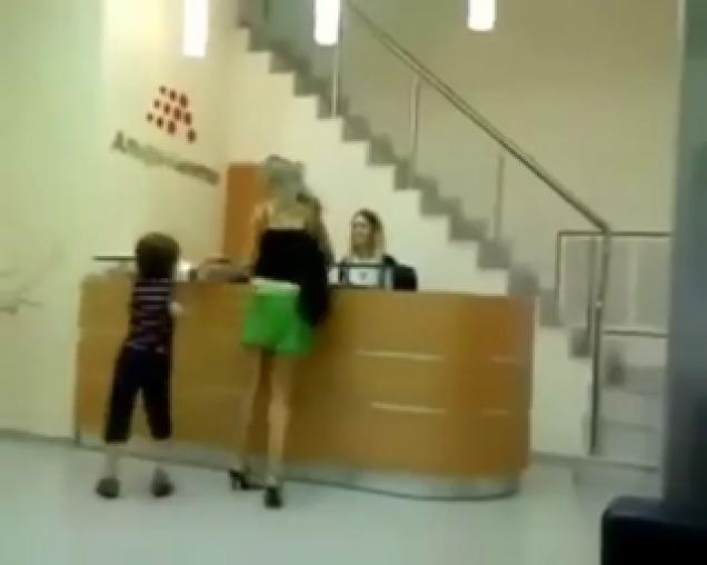 Nightmare Child Pulls Down Moms Skirt Wtf Video eBaum's World