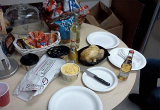 Friday Lunch In The Office