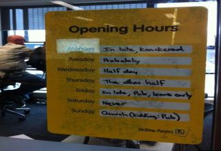 opening hours intangible perth