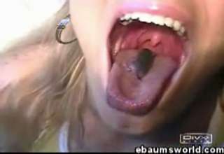 Girl Swallowing Fish