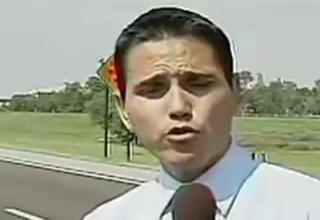 video reporter s funny sign off video reporter signs off in a very ...