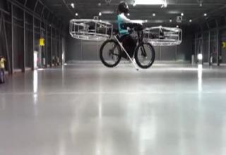 Flying Bike Helicopter