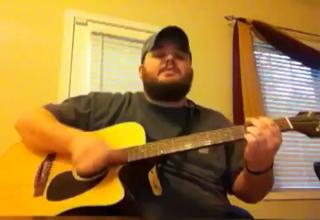 Fat man jamming out to sitting on the dock of the bay