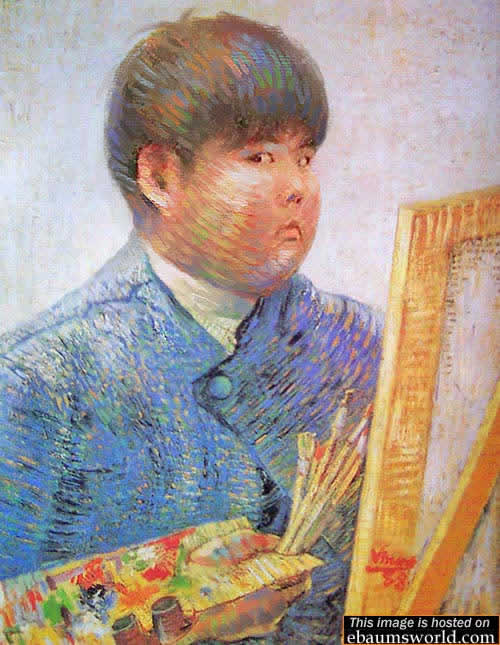 fat kid painting - This image is hosted on ebaumsworld.com