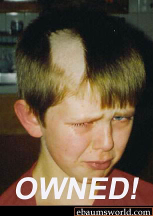 bad hair cut - Owned! ebaumsworld.com