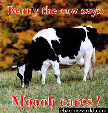 Nitrogen fixation - Benny the cow says Moooh cares ! ebaumsworld.com