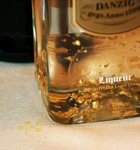 The Gold Flakes Supreme is ultra-premium vodka produced in France.  Costing $60 per 750ml bottle.