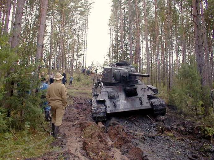WW II Tank Discovered