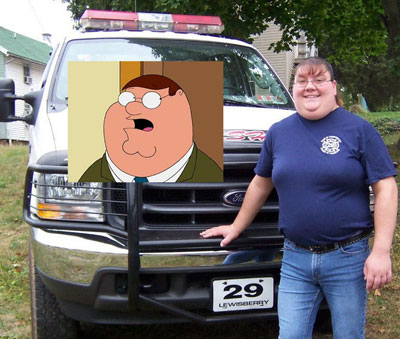 Presenting the real Mrs. Peter Griffin!