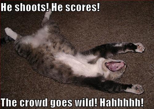 kings island memes - He shoots! He scores! The crowd goes wild! Hahhhhh!