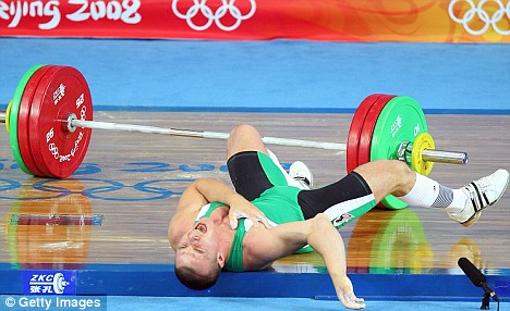Olympic Weightlifting Accident Pictures