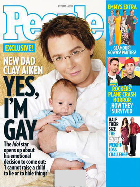 Clay Aiken came out of the closet... and frankly we're shocked!
